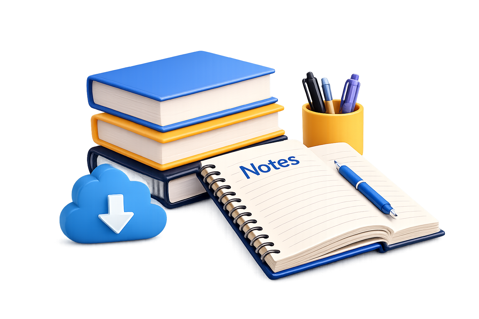 Books and notes